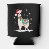 Rafraîchisseur Pour Canette Noël Llama - Noël Alpaca (Devant)