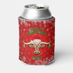 Rafraîchisseur Pour Canette Noël "MOO-ey", Longhorn Steer