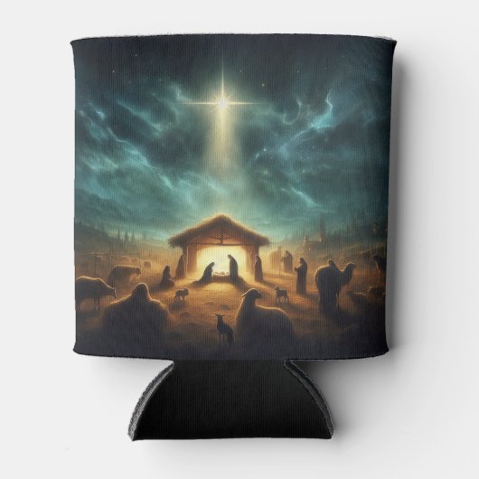 Rafraîchisseur Pour Canette Noël/Nativité/Jésus (Devant)