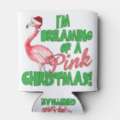 Rafraîchisseur Pour Canette Noël rose (Dos)