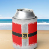 Rafraîchisseur Pour Canette Noël rouge en juillet Père Noël Party Can Cooler