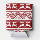 Rafraîchisseur Pour Canette Noël scandinave renne (Dos)