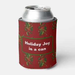 Rafraîchisseur Pour Canette Noël snarky Holly