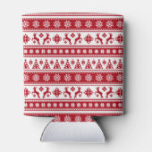Rafraîchisseur Pour Canette Noël Vacances Nordic Motif Cosy (Dos)