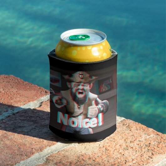 Rafraîchisseur Pour Canette Noice ! Badaz Beard 3D (Piscine in situ)