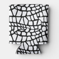Noir et blanc Abstrait serpent conception d'impres