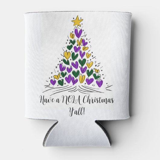 Rafraîchisseur Pour Canette NOLA Noël peut refroidir (Devant)