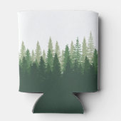 Rafraîchisseur Pour Canette Nom de famille Cabine Emplacement Pine Tree Forest (Dos)