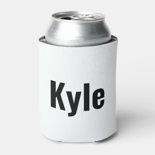 Rafraîchisseur Pour Canette Nom de Kyle Mens, (Can devant)