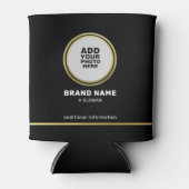 Rafraîchisseur Pour Canette Nom de la photo noir (Devant)