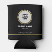 Rafraîchisseur Pour Canette Nom de la photo noir (Dos)