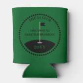 Rafraîchisseur Pour Canette Nom du club de golf Forest Green (Dos)