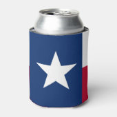 Rafraîchisseur Pour Canette Nom du drapeau Texas Can Cooler (Can devant)