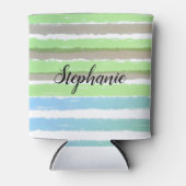 Rafraîchisseur Pour Canette Nom Gris Vert Bleu Eau Bleu Bleu (Devant)