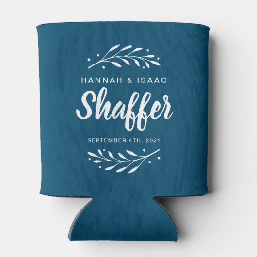 Rafraîchisseur Pour Canette Nom Mariage Faveur (Dos)