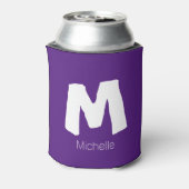 Rafraîchisseur Pour Canette Nom monogramme personnalisé initial peut refroidis (Can Dos)