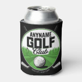 Rafraîchisseur Pour Canette NOM personnalisé Golfing Pro Golf Club Player (Can devant)
