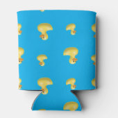 Rafraîchisseur Pour Canette Nom personnalisé jaune rayé ciel bleu canard en ca (Dos)