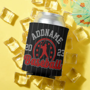 Rafraîchisseur Pour Canette NOM PERSONNALISÉ Jeu du joueur de l'équipe de base