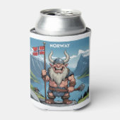 Rafraîchisseur Pour Canette Nom personnalisé Norwegian Troll (Can devant)