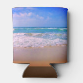 Rafraîchisseur Pour Canette Nom personnalisé plage et mer (Dos)