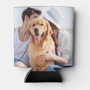 Rafraîchisseur Pour Canette Nom photo personnalisé Date Mariage Can Cooler