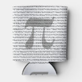 Rafraîchisseur Pour Canette Nombreux chiffres de Pi Mathematical Constante (Devant)