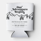 Rafraîchisseur Pour Canette Notre Aventure Commence Un Mariage Extérieur Écono (Devant)