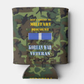 RAFRAÎCHISSEUR  POUR CANETTE N'OUBLIE PAS MA RÉDUCTION MILITAIRE (Dos)