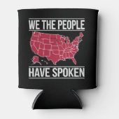 Rafraîchisseur Pour Canette Nous, le peuple, avons parlé de la carte des élect (Devant)