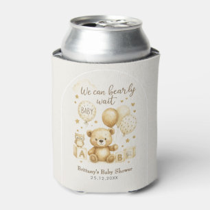 Rafraîchisseur Pour Canette Nous pouvons à peine attendre la Baby Shower