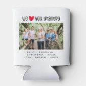 Rafraîchisseur Pour Canette Nous ♥ Tu es grand-père Keepsaké Photo (Dos)