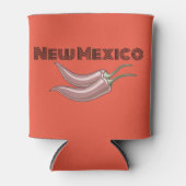 Rafraîchisseur Pour Canette Nouveau-Mexique Chili Peppers (Devant)
