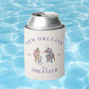 Rafraîchisseur Pour Canette Nouveau Orléans Bachelorette Girls Club Can Cooler