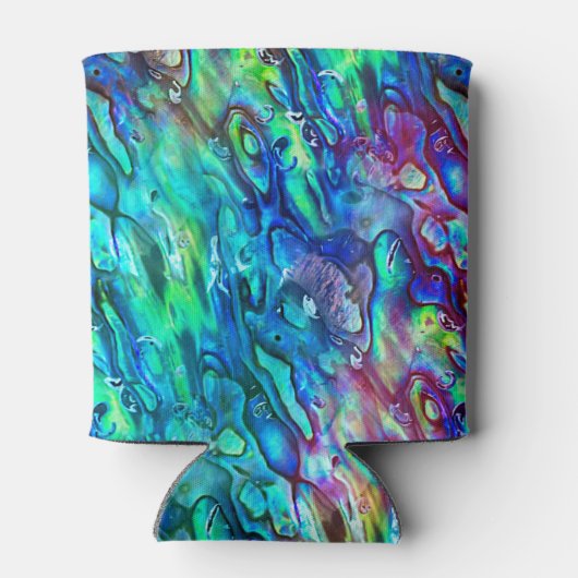 Rafraîchisseur Pour Canette Nouvelle-Zélande Abalone Paua Shell Motif 1 (Dos)