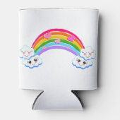 Rafraîchisseur Pour Canette Nuages arc-en-ciel confortables (Devant)