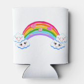 Rafraîchisseur Pour Canette Nuages arc-en-ciel confortables (Dos)