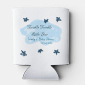 Rafraîchisseur Pour Canette Nuages bleus scintillant Twinkle Little Star bébé  (Dos)