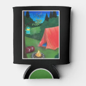 Rafraîchisseur Pour Canette Nuit de camping (Devant)