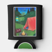 Rafraîchisseur Pour Canette Nuit de camping (Dos)