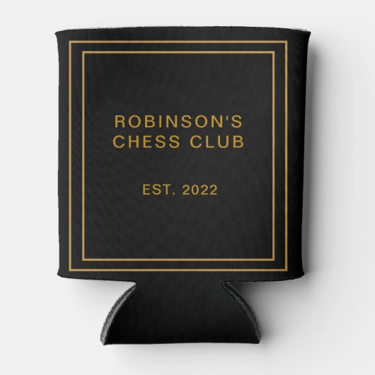 Rafraîchisseur Pour Canette Nuit de jeu amusant (Devant)