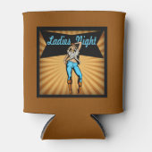 Rafraîchisseur Pour Canette Nuit des dames de cowgirl (Devant)