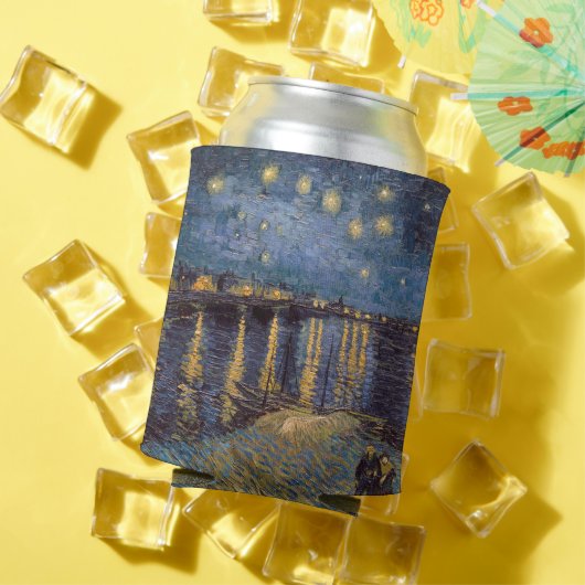 Rafraîchisseur Pour Canette Nuit étoilée sur le Rhône par Vincent Van Gogh (Été in situ)