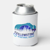 Rafraîchisseur Pour Canette Nuit Yellowstone (Can devant)