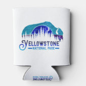 Rafraîchisseur Pour Canette Nuit Yellowstone (Dos)