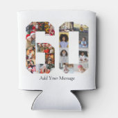 Rafraîchisseur Pour Canette Numéro 60 Collage photo (Dos)