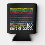 Rafraîchisseur Pour Canette Numéros mathématiques 100e Jour de l'école Enseign (Devant)