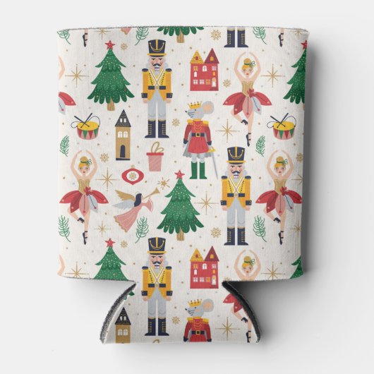 Rafraîchisseur Pour Canette Nutcracker Ballet Motif de vacances (Devant)