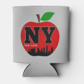 RAFRAÎCHISSEUR  POUR CANETTE NY NEW YORK LA GRANDE POMME (Devant)