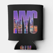 Rafraîchisseur Pour Canette NYC Skyline (Light) (Dos)